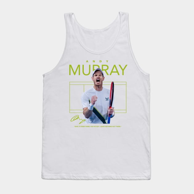 Andy Murray Tank Top by Juantamad